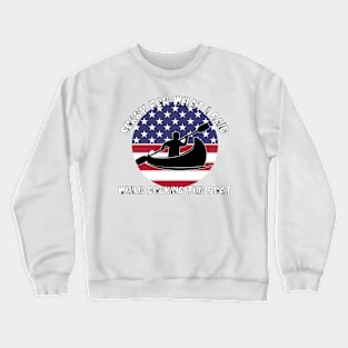 Sorry For What I Said While Docking The Boat Crewneck Sweatshirt